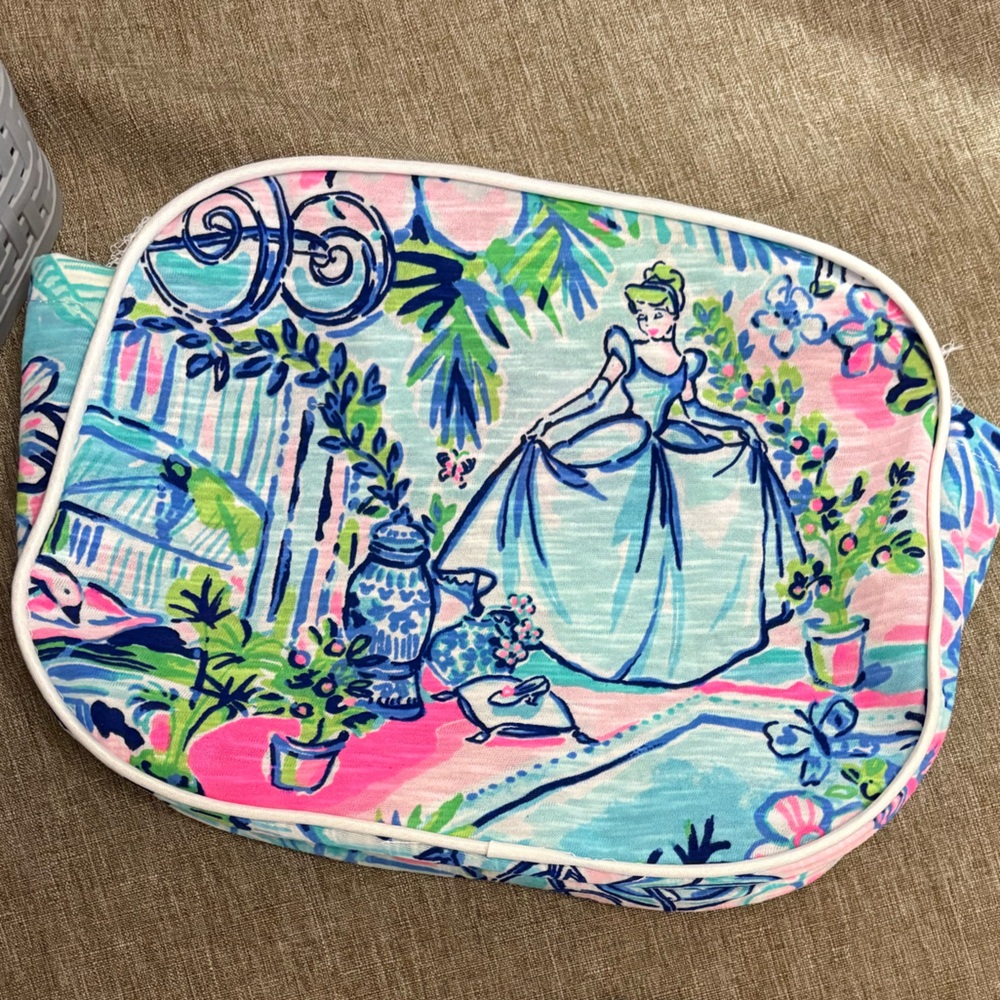 LP disney Cinderella Bermuda bag cover print placements and designs vary!